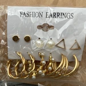 6 Piece Earring Set